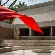 Ampitheatre at Urmila Kanoria Black Box by Studio Sangath