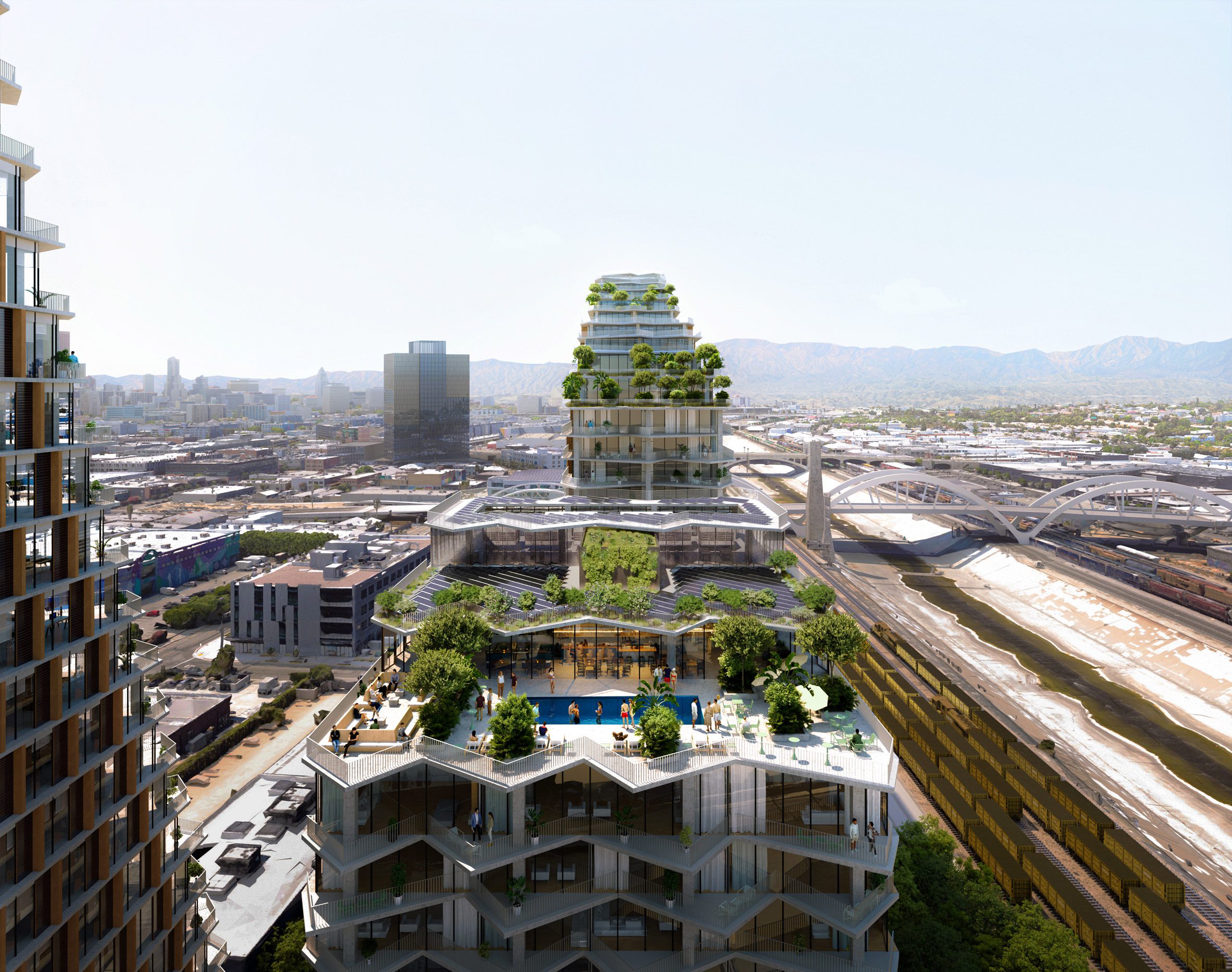 BIG complex in Los Angeles