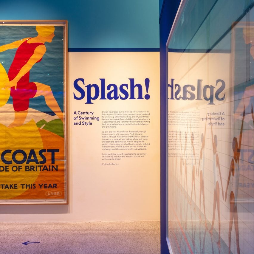Photo of Splash exhibition at the Design Museum