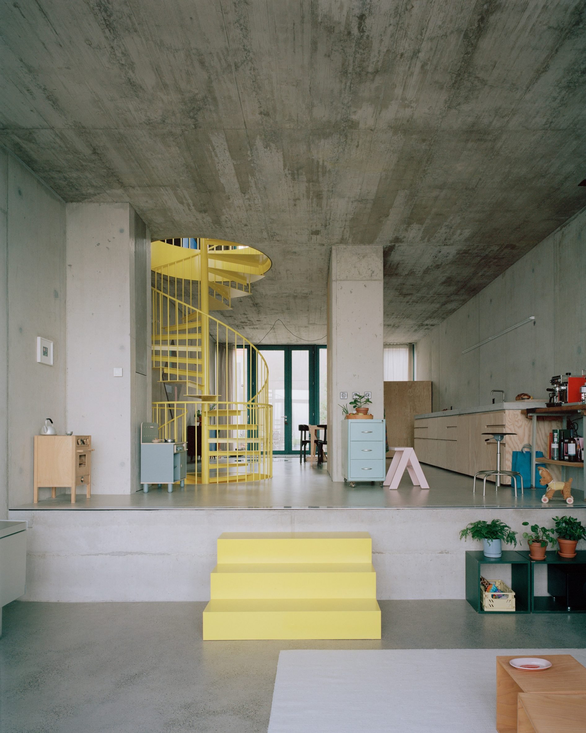 Interior view of the Rötiboden in Switzerland