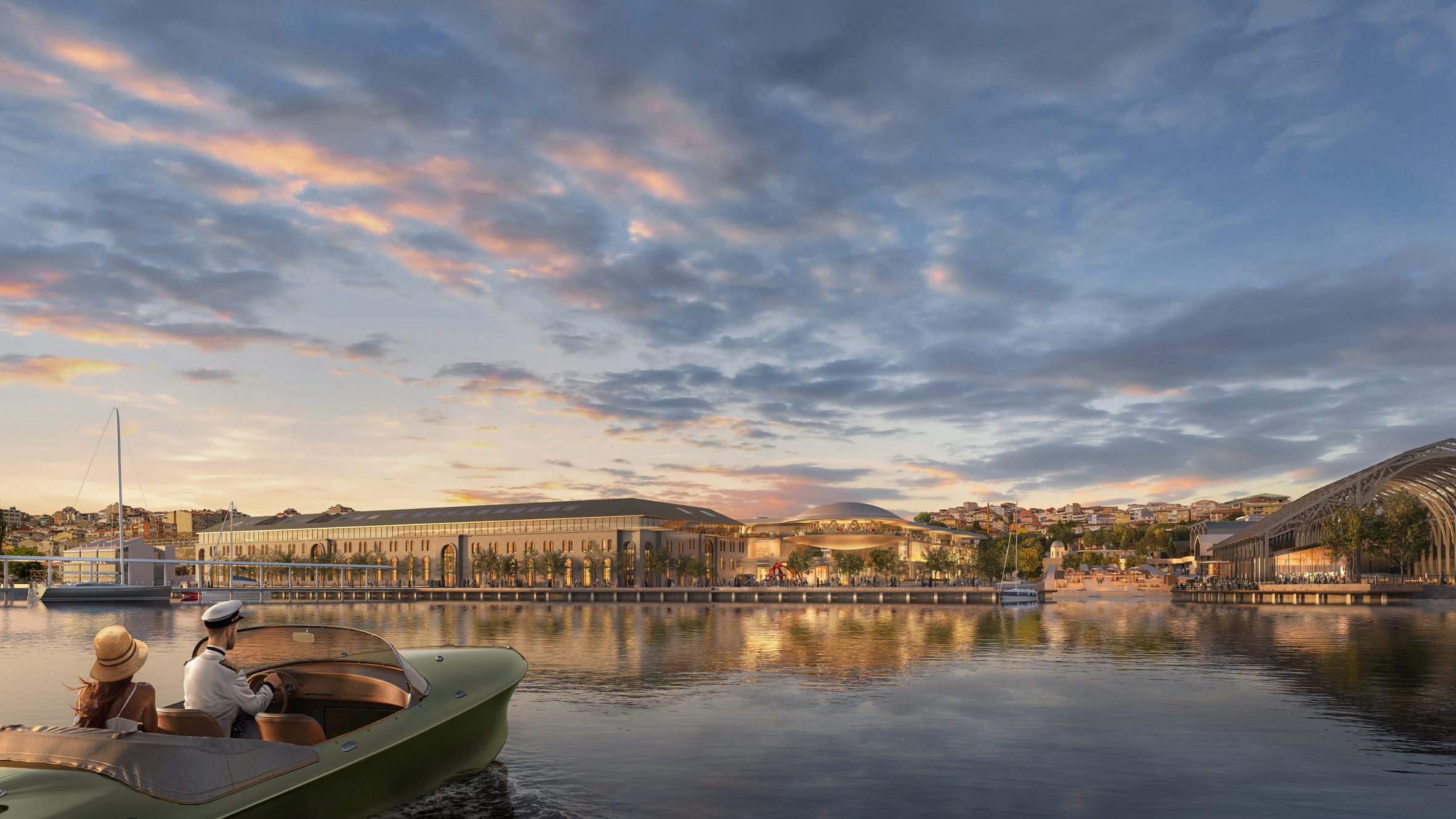 Render of Golden Horn estuary 