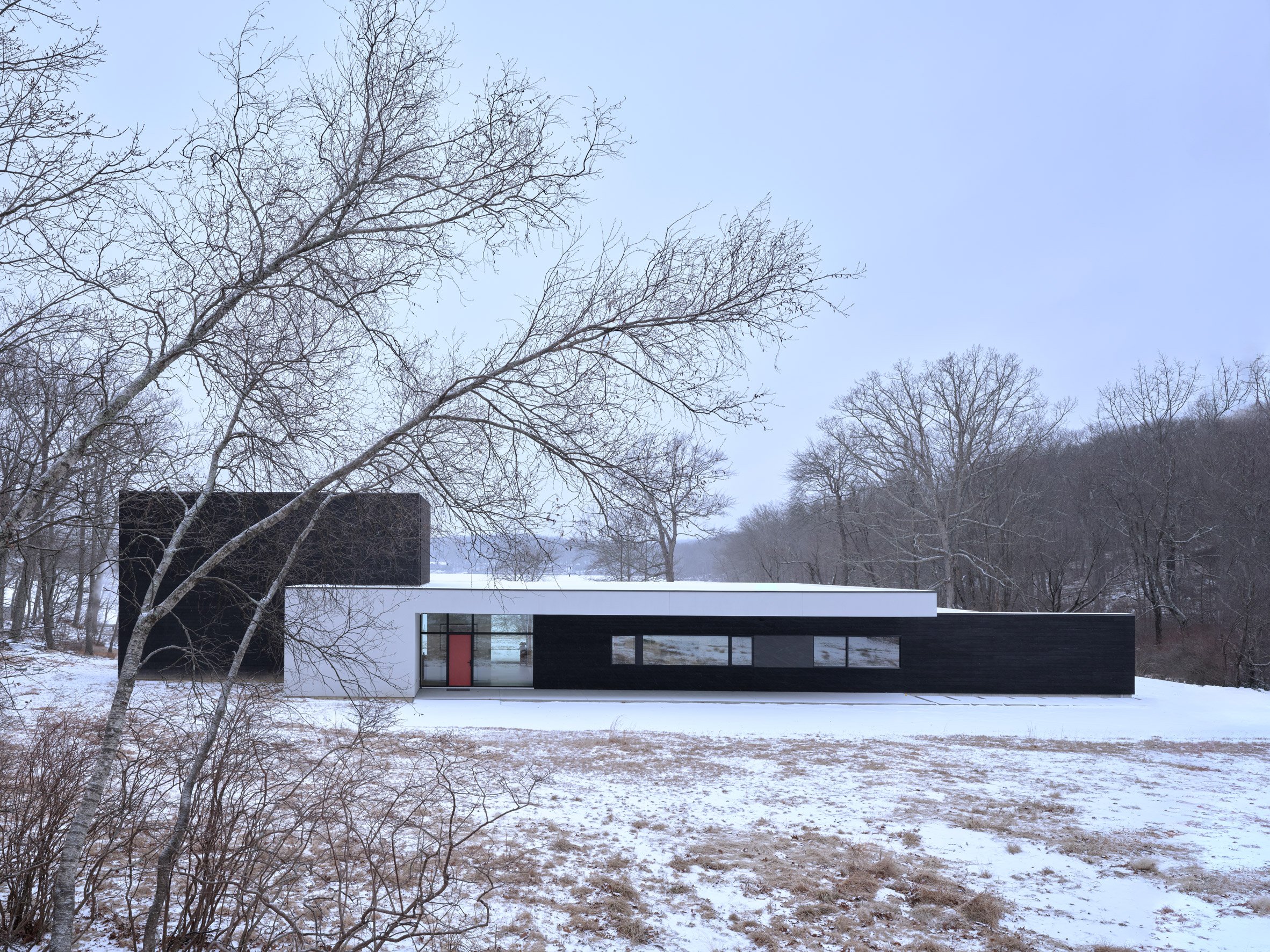 Pennsylvania house informed by Frank Lloyd Wright Usonian houses