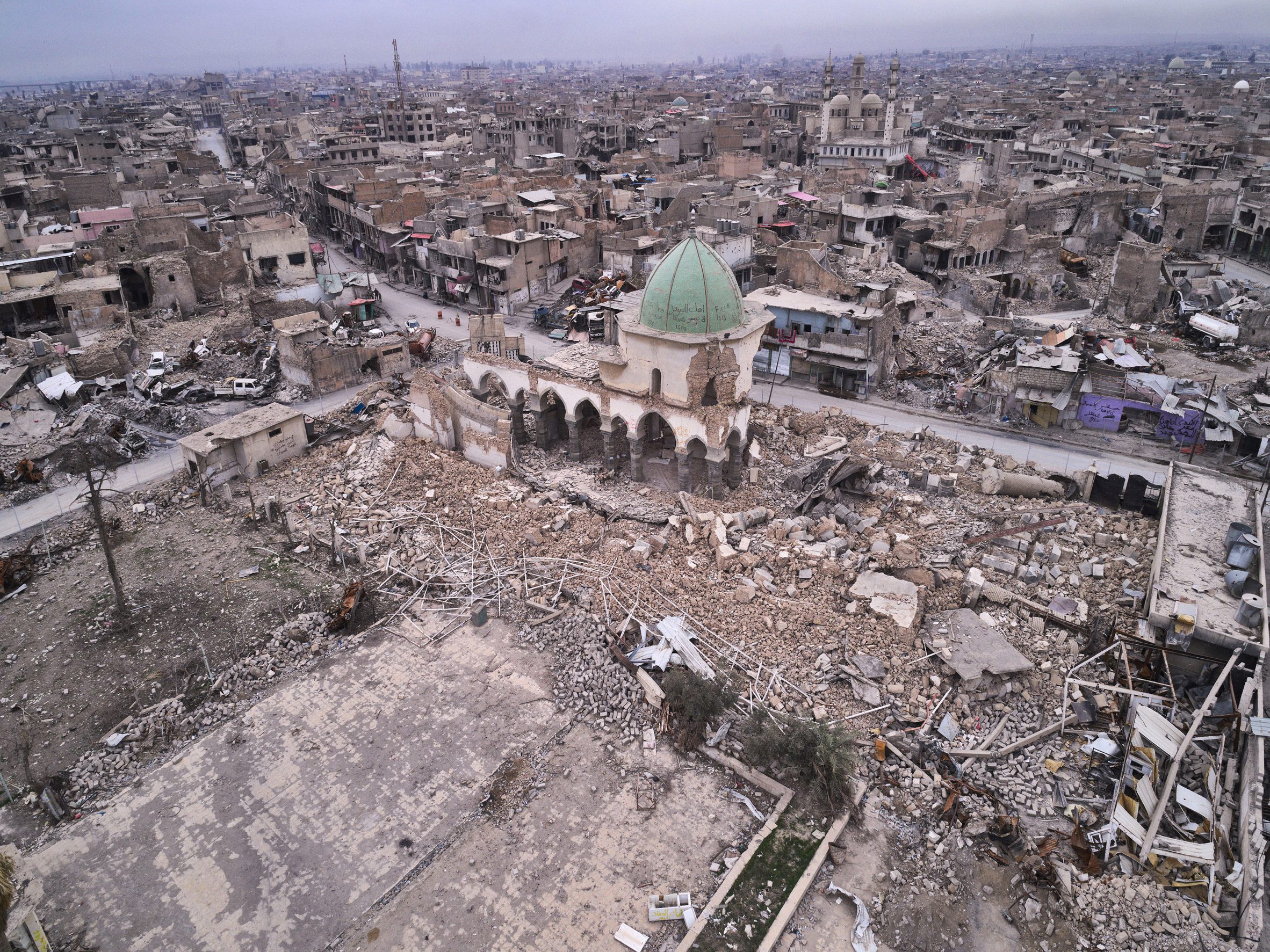 Mosul after conflict in 2017