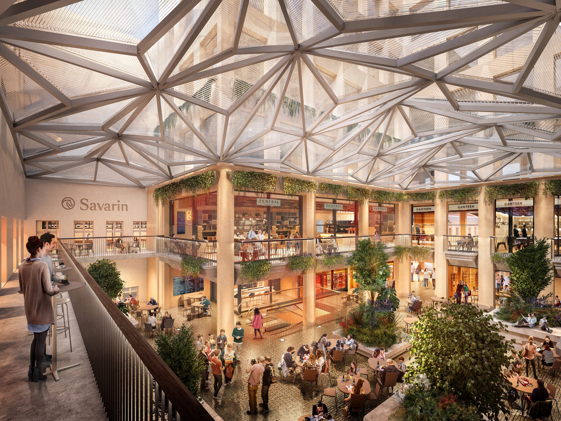Shops in Prague development 