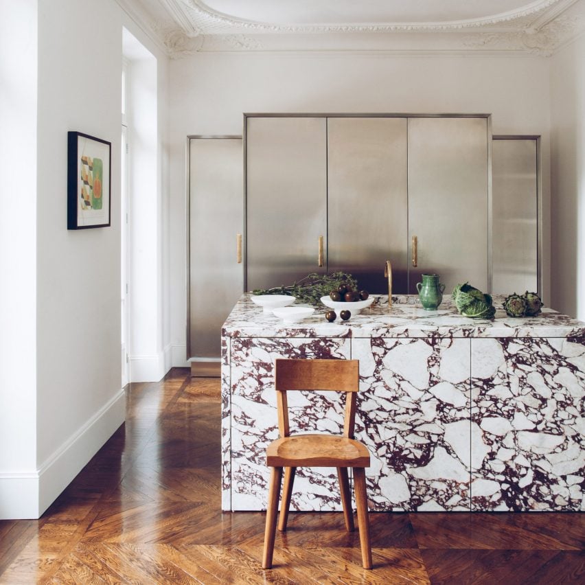 Eight elegant and durable kitchen islands that demonstrate the versatility of marble