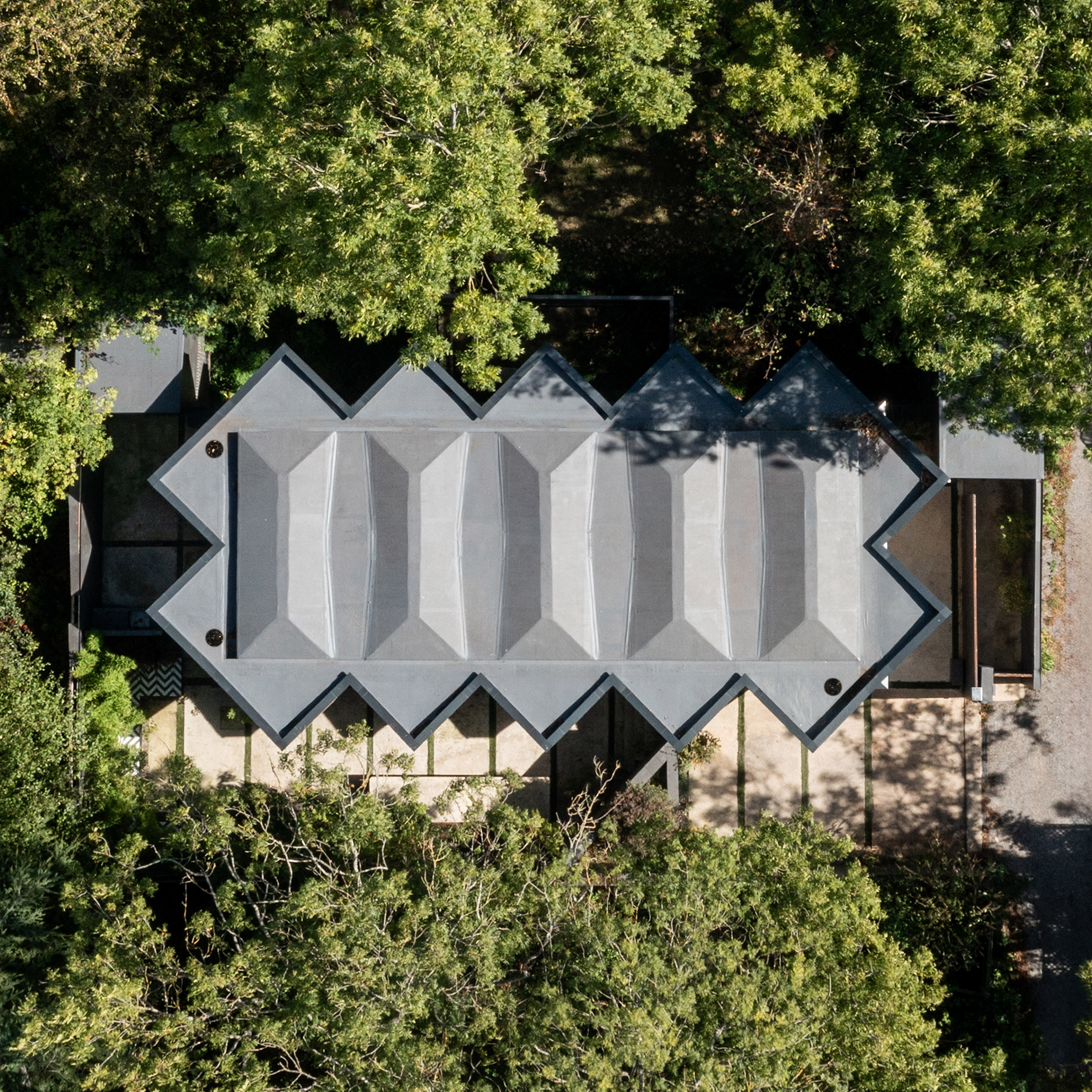 Roof of Arbour House by Andrei Saltykov