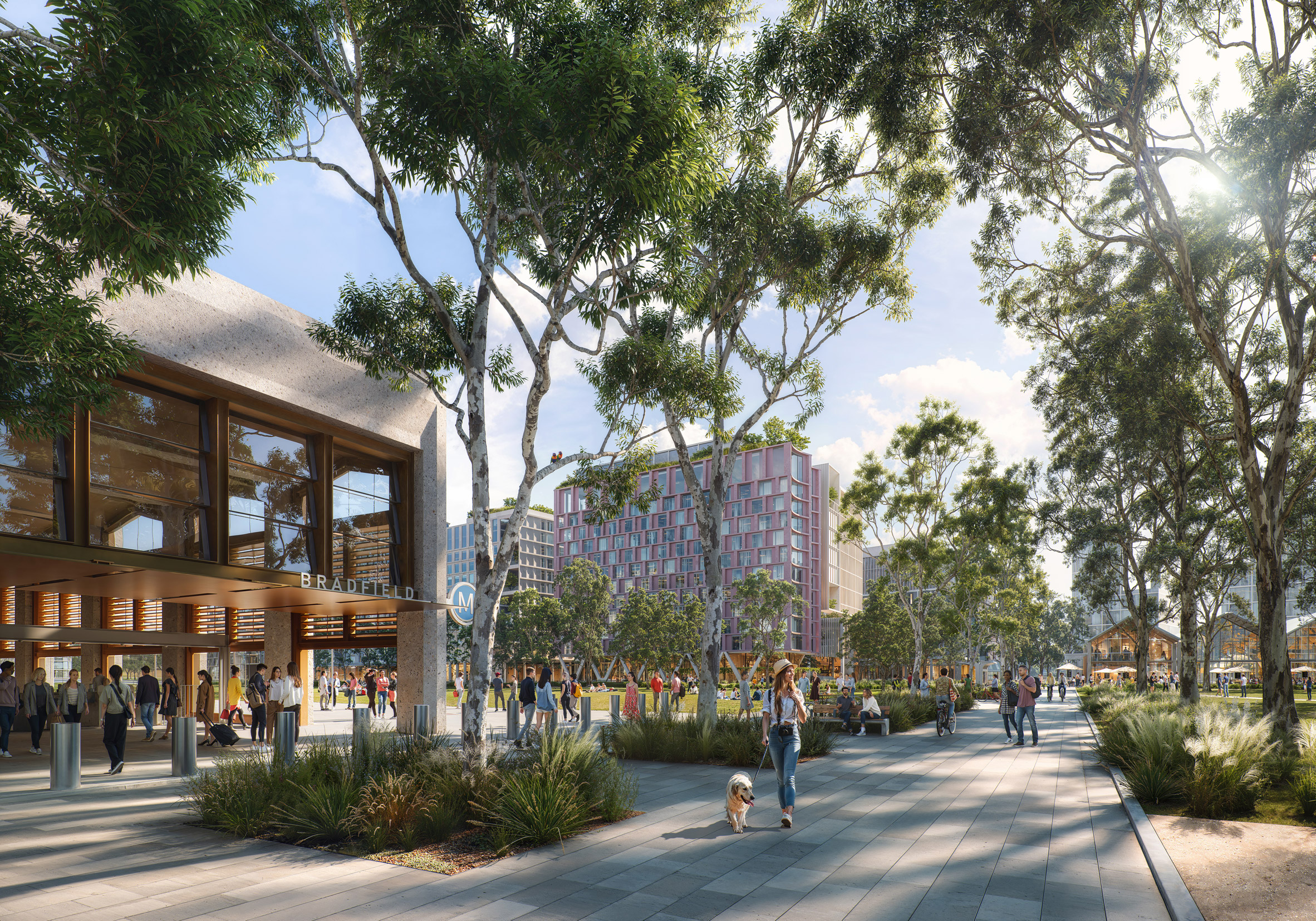 Render of Bradfield City
