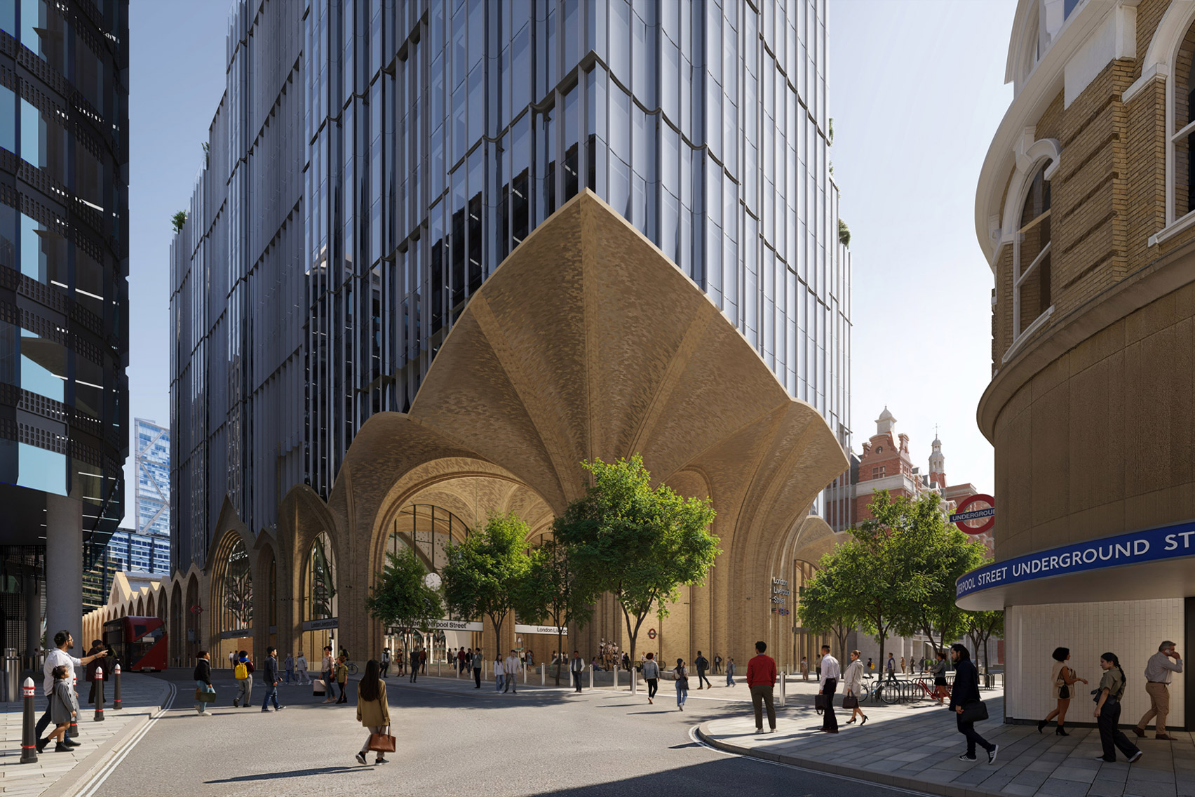 London Liverpool Street redesign by ACME