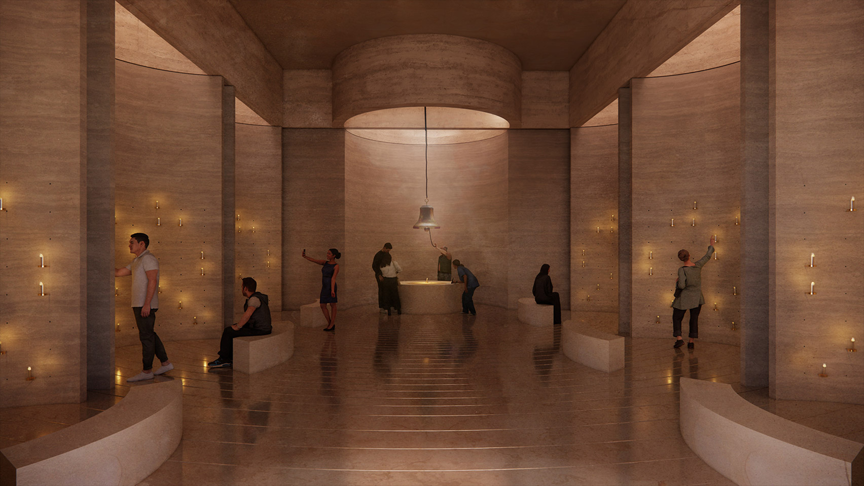 The Museum of Jesus' Baptism by Niall McLaughlin Architects