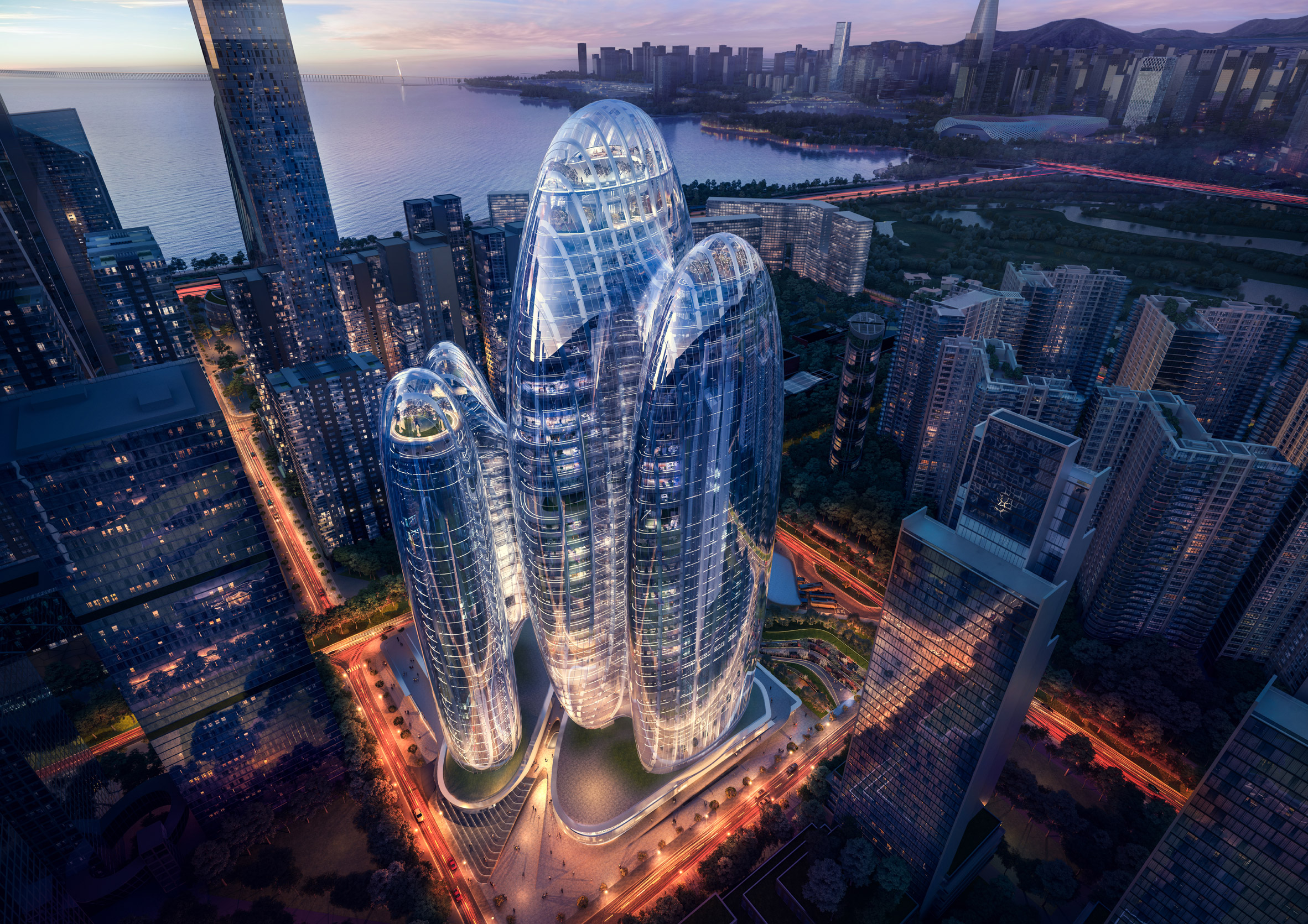 OPPO Headquarters by Zaha Hadid Architects