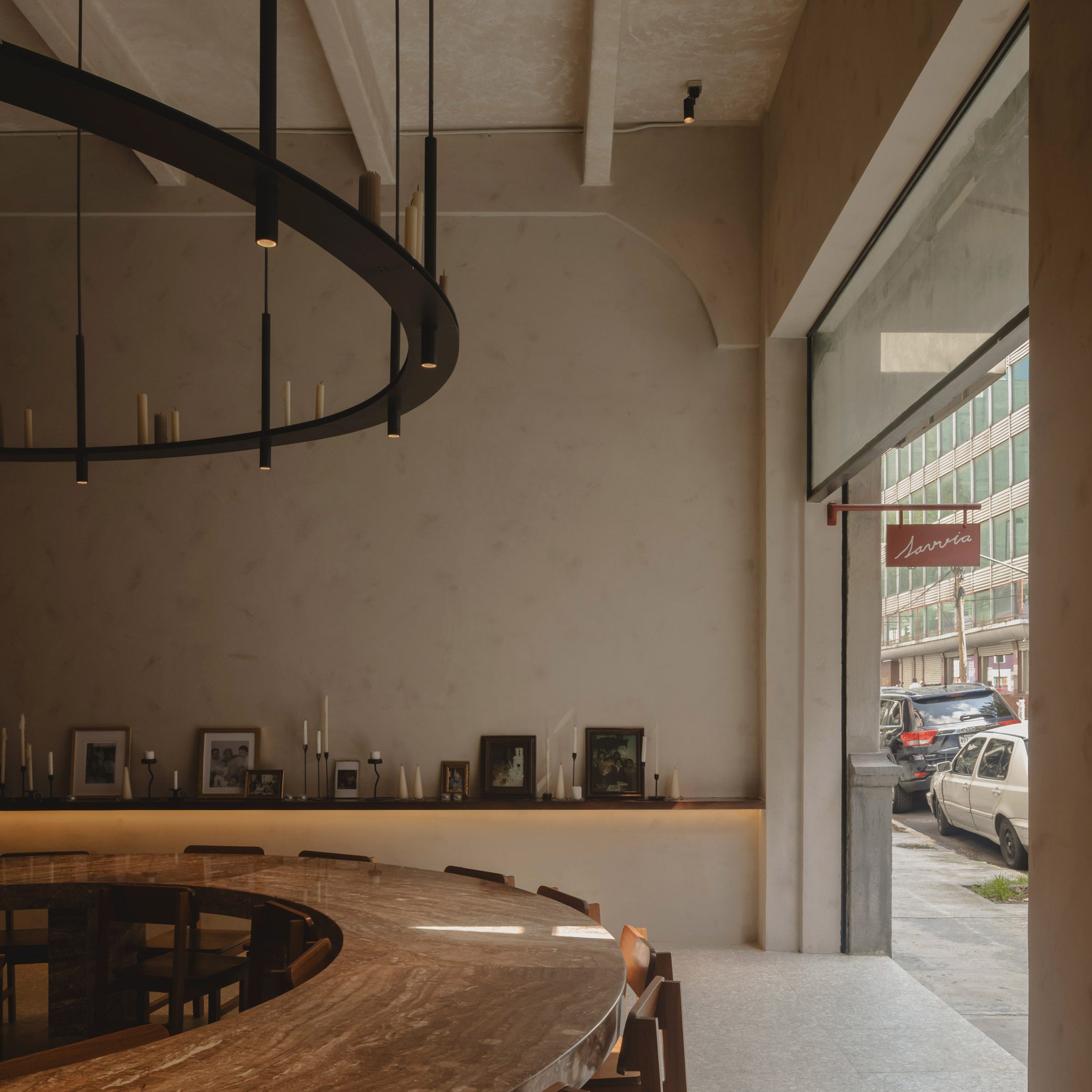 Savvia restaurant in Mexico City