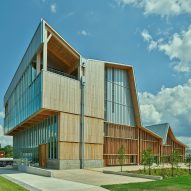 Anthony Timberlands Center for Design and Materials Innovation by Grafton Architects