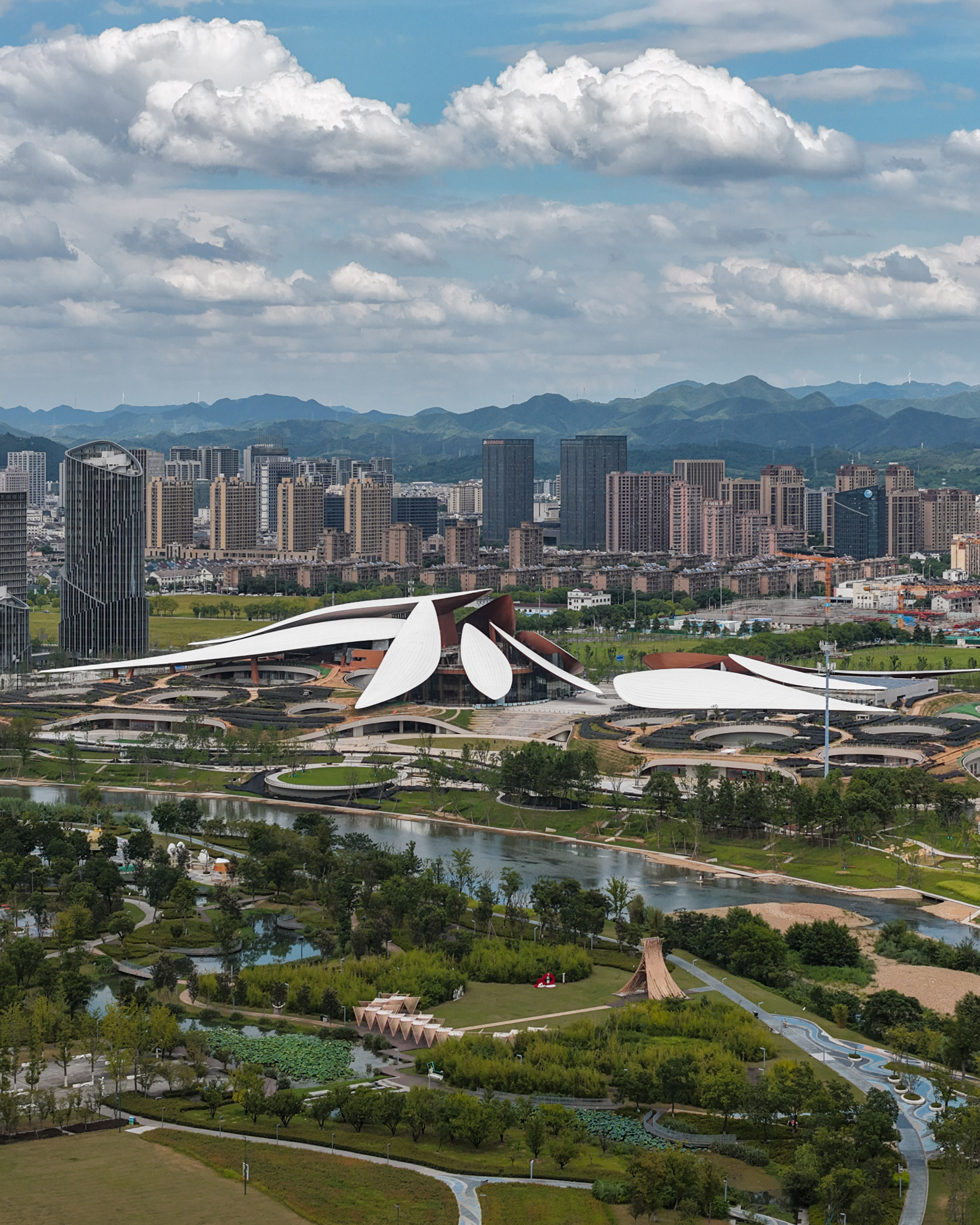 Anji Culture and Art Centre by MAD