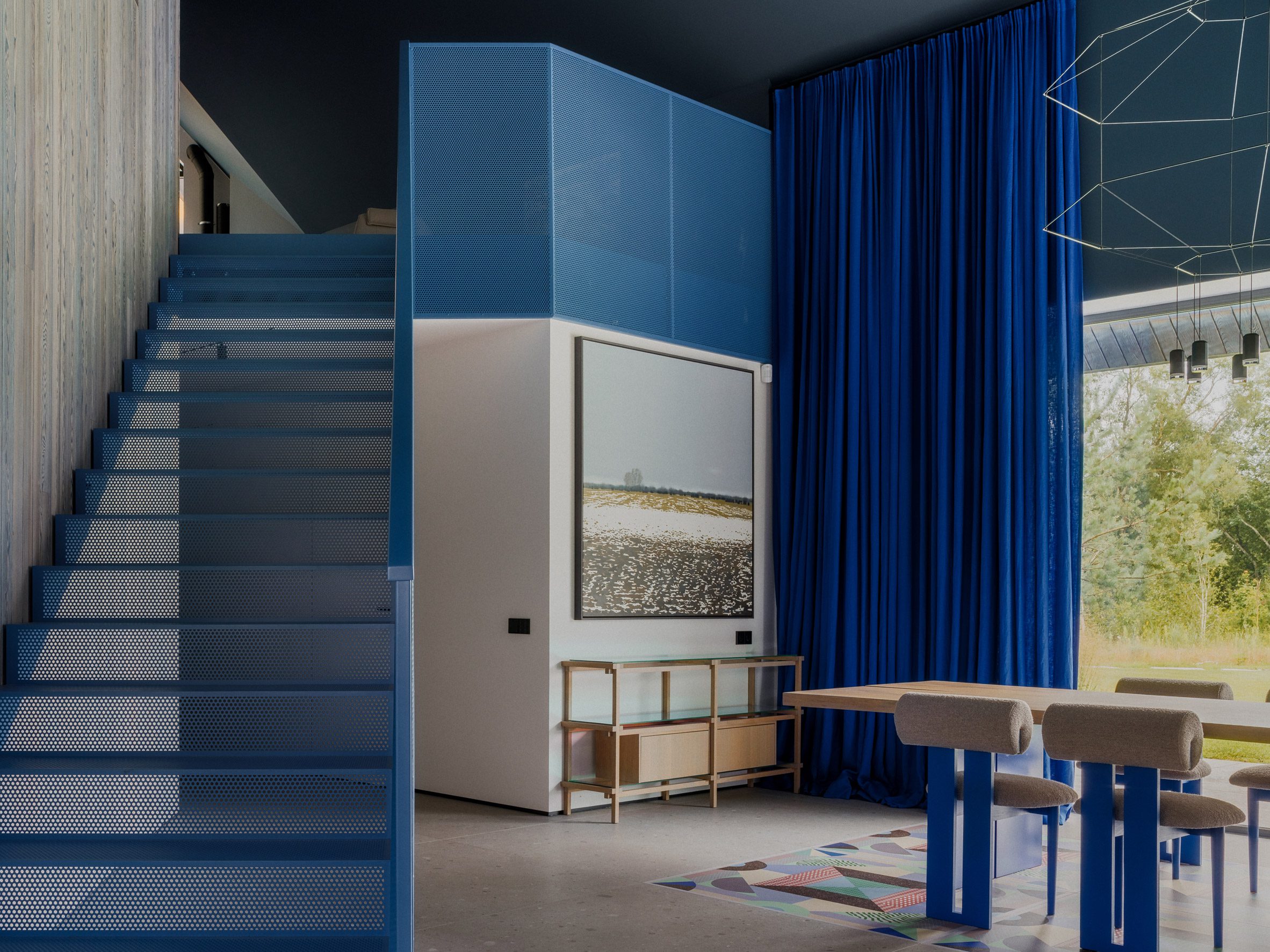 Dining space interior at BPROM interior by OAD