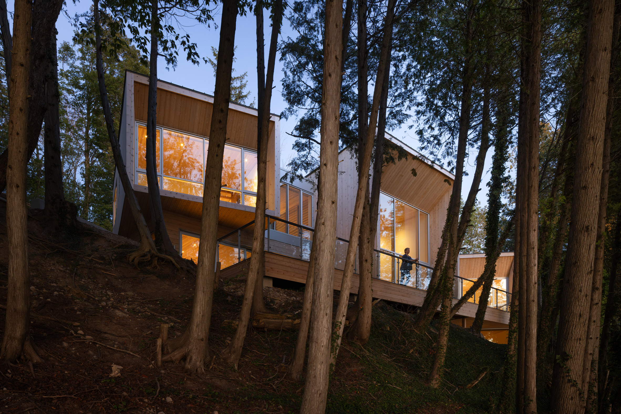 Cedar's Kin house in Canada by Omar Gandhi Architects
