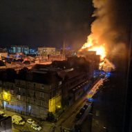 Charles Rennie Mackintosh's Glasgow School of Art fire