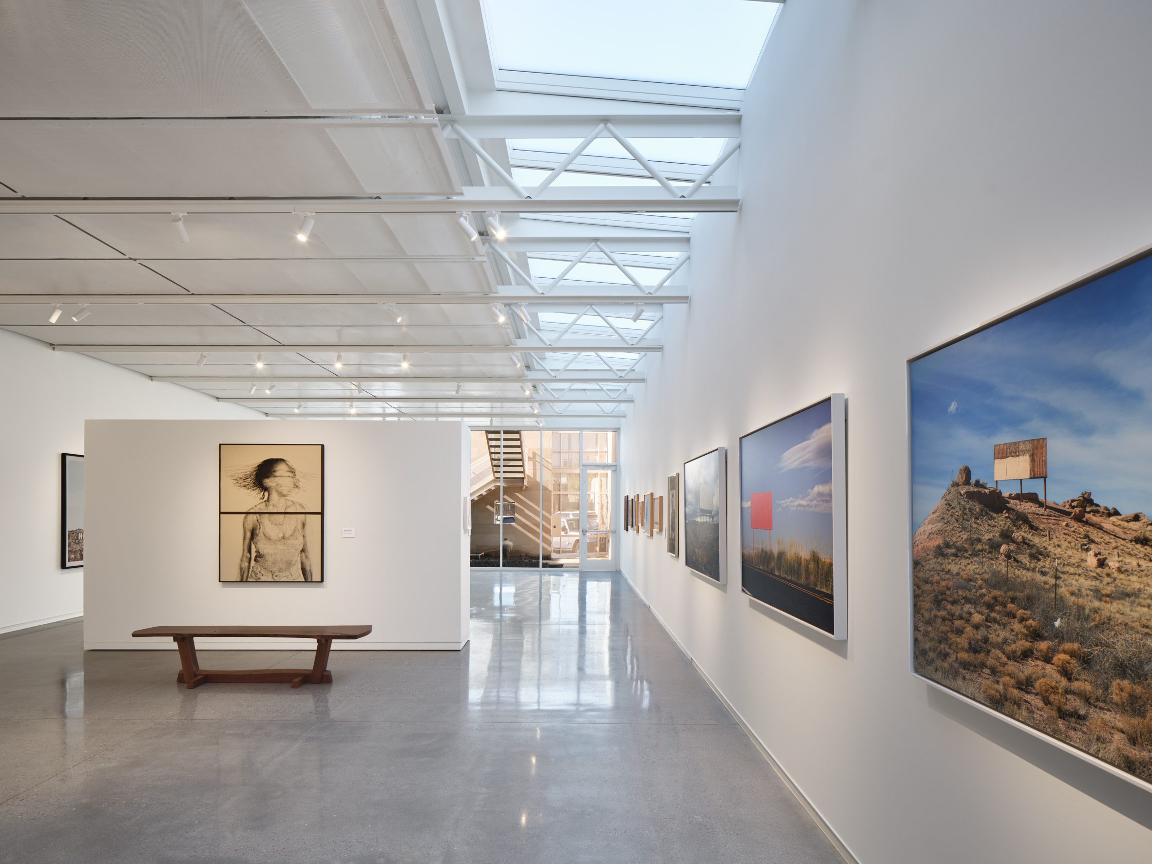 Single height gallery at Marble Falls Arthouse
