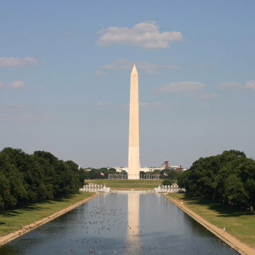Donald Trump to line Washington DC Reflecting Pool in “American flag blue”