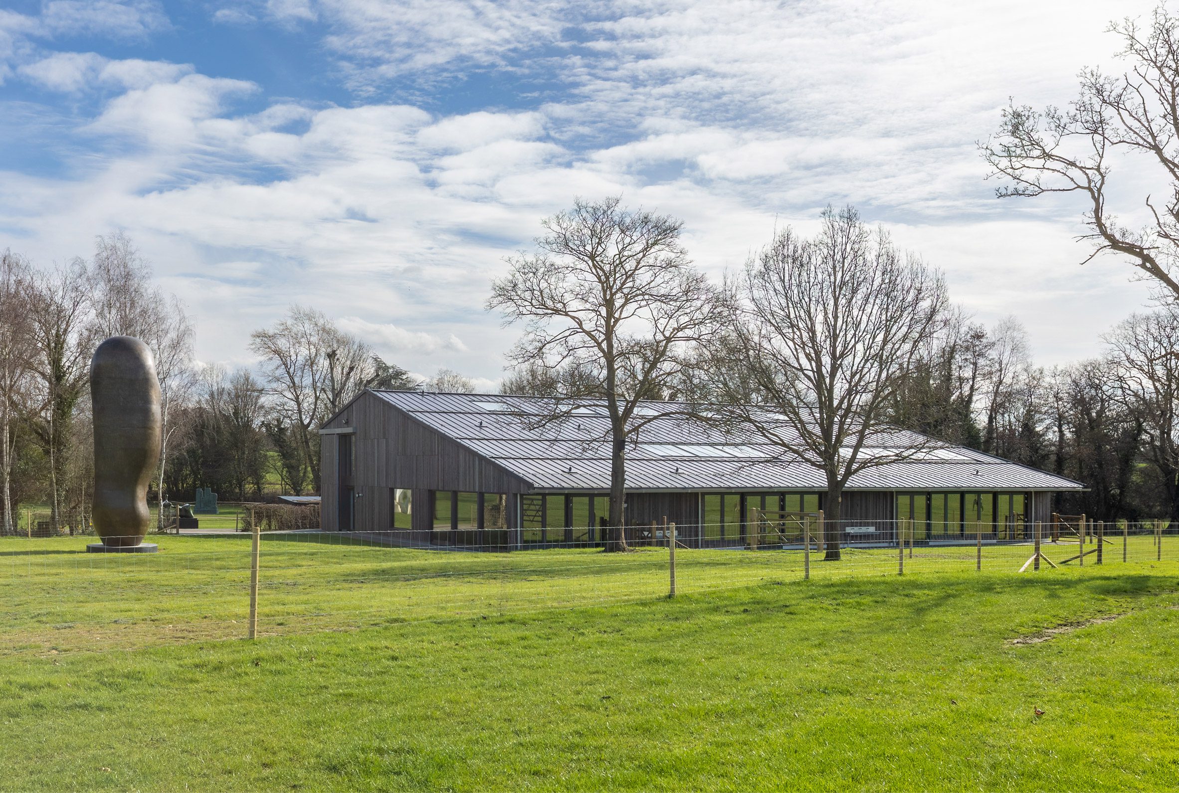 Sheep Field Barn, Henry Moore Studios & Gardens, by DSDHA // Rob Hill