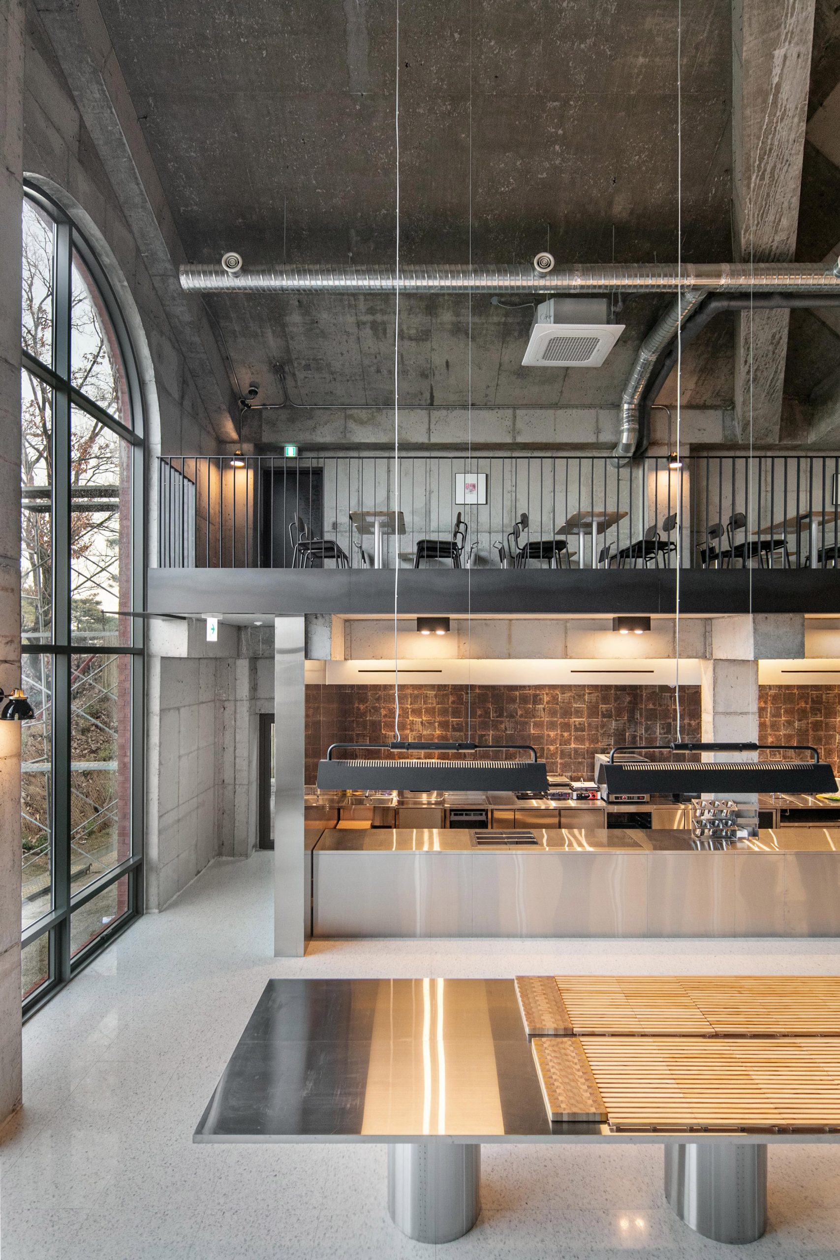 Bakery interior in South Korea
