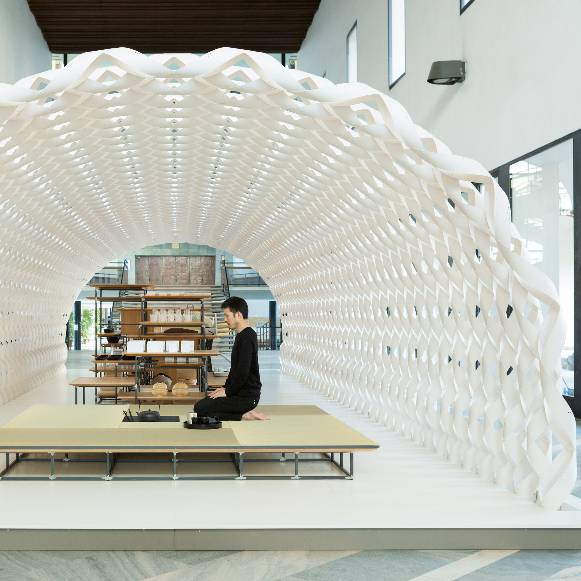 Paper installation