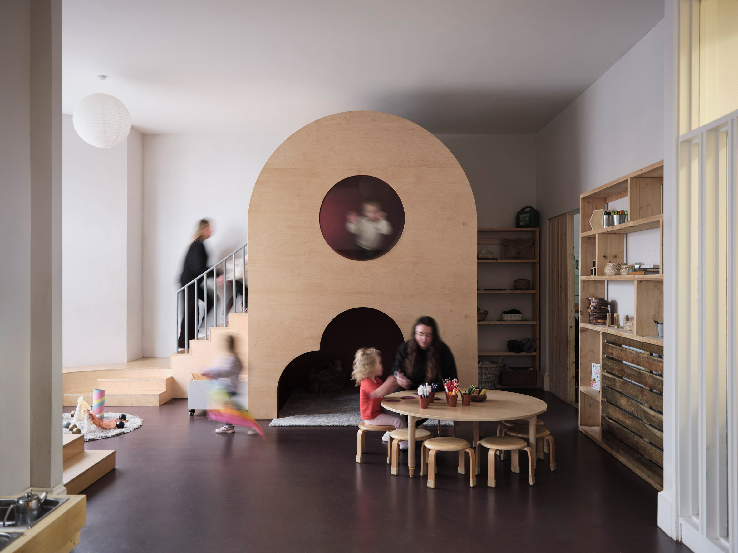 Play area within community centre by Thing