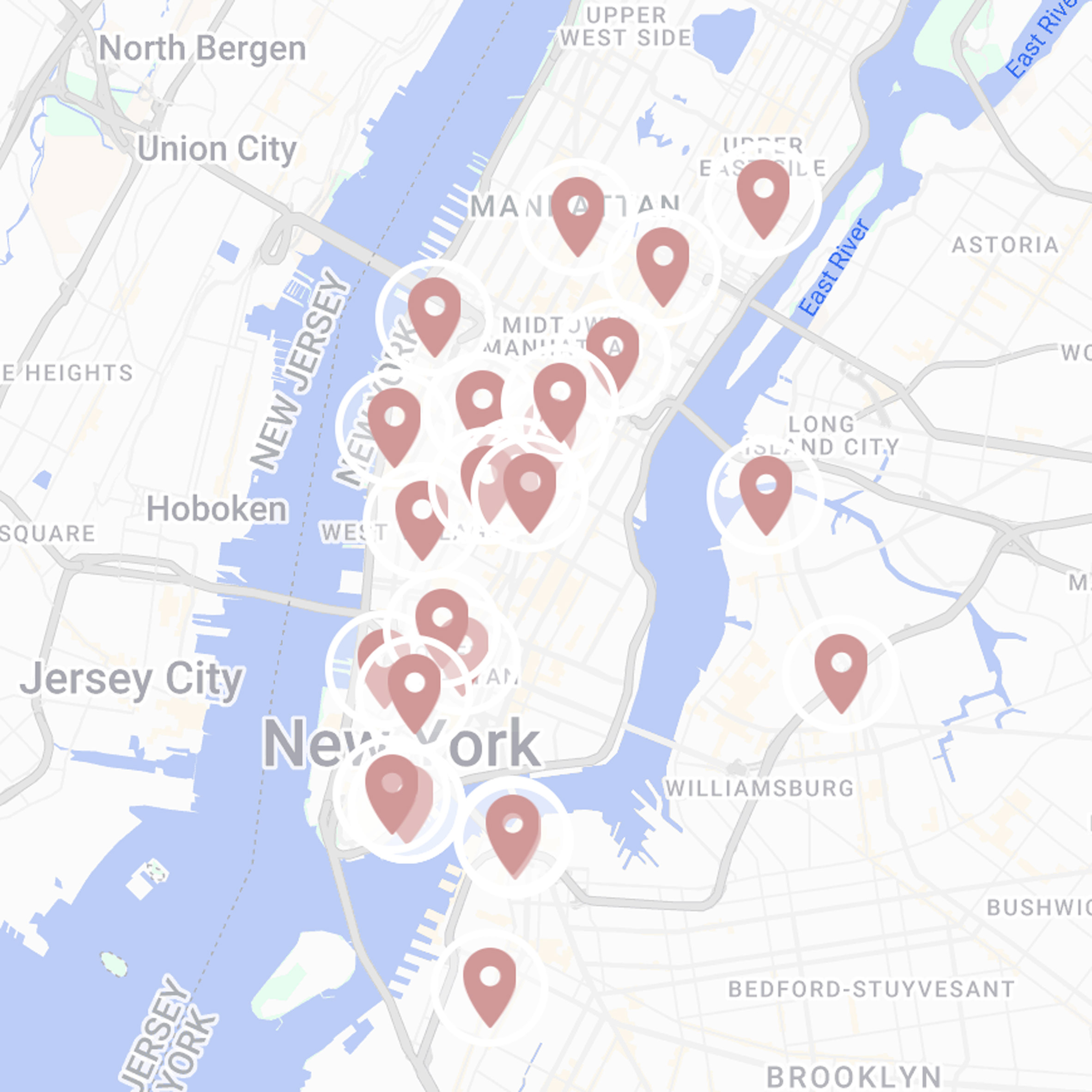 Map of New York City