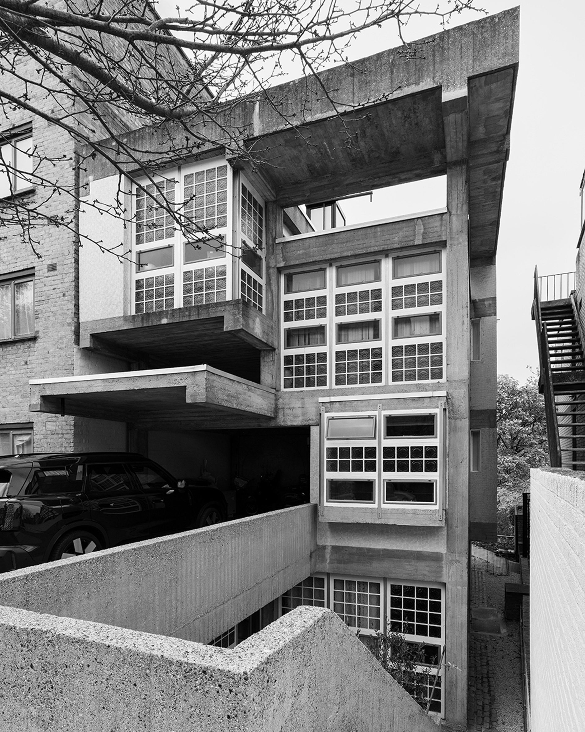 Housden House in the Brutalist London book