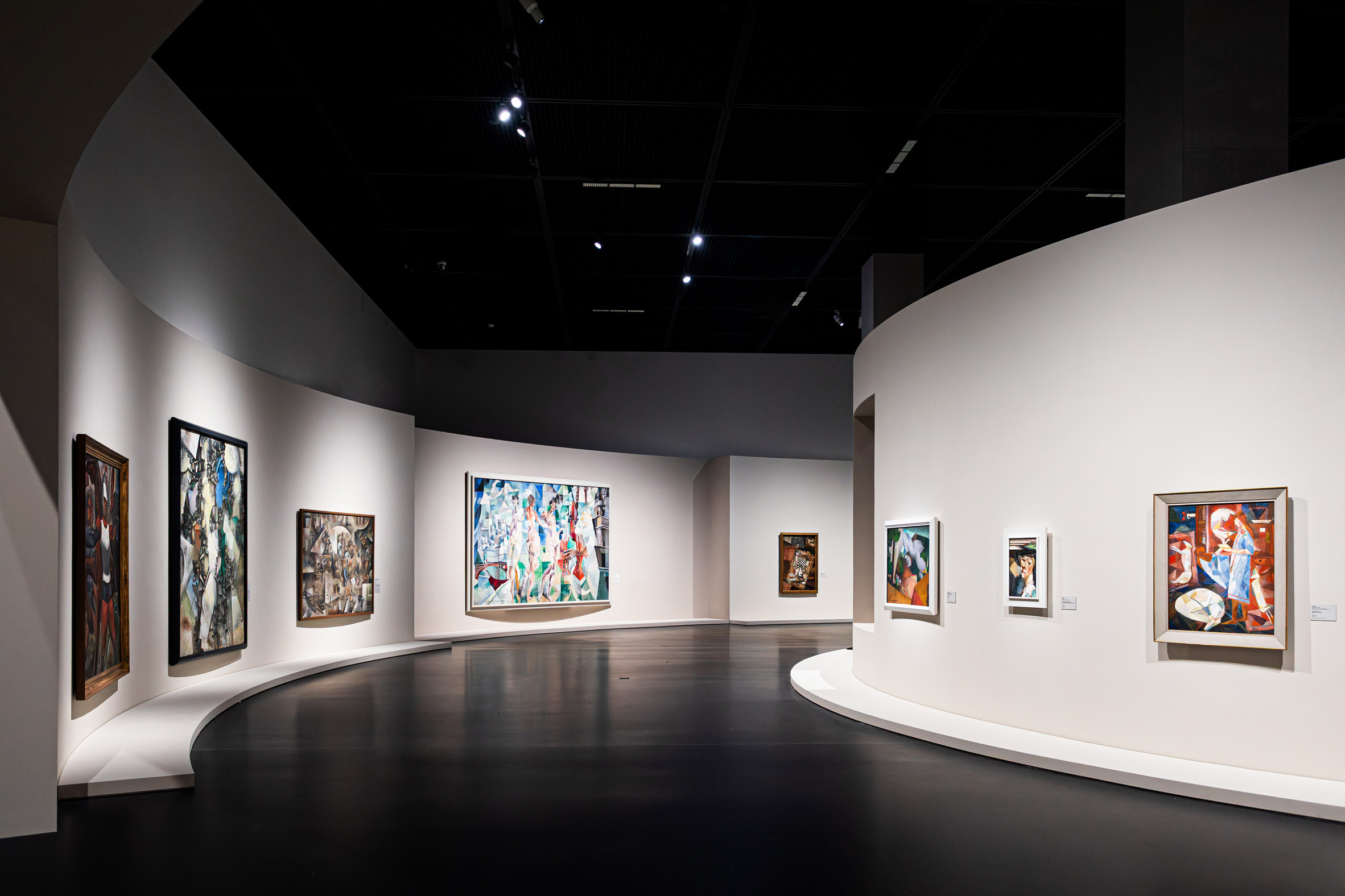 Centre Pompidou Hanwha exhibition space by Wilmotte & Associés