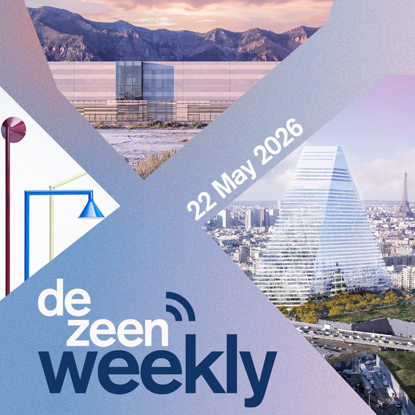 Dezeen Weekly graphic 22 May 2026
