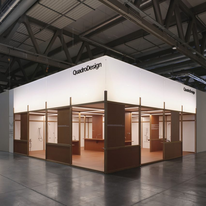QuadroDesign booth by Giacomo Moor