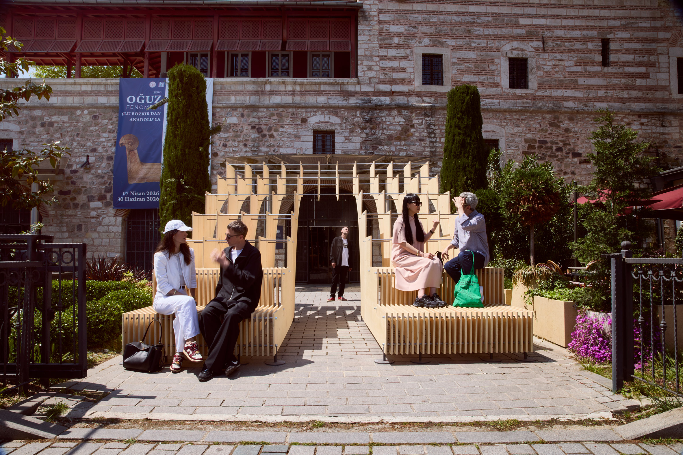 Wall Tribune Gate at Global Design Forum Istanbul
