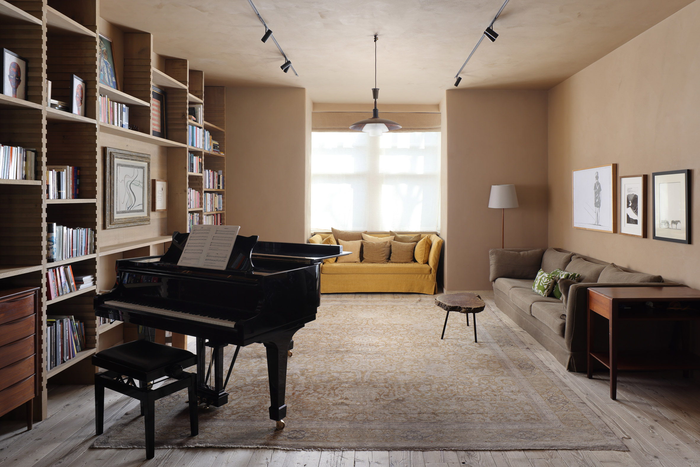 Hampstead Passivhaus GS Architecture living room