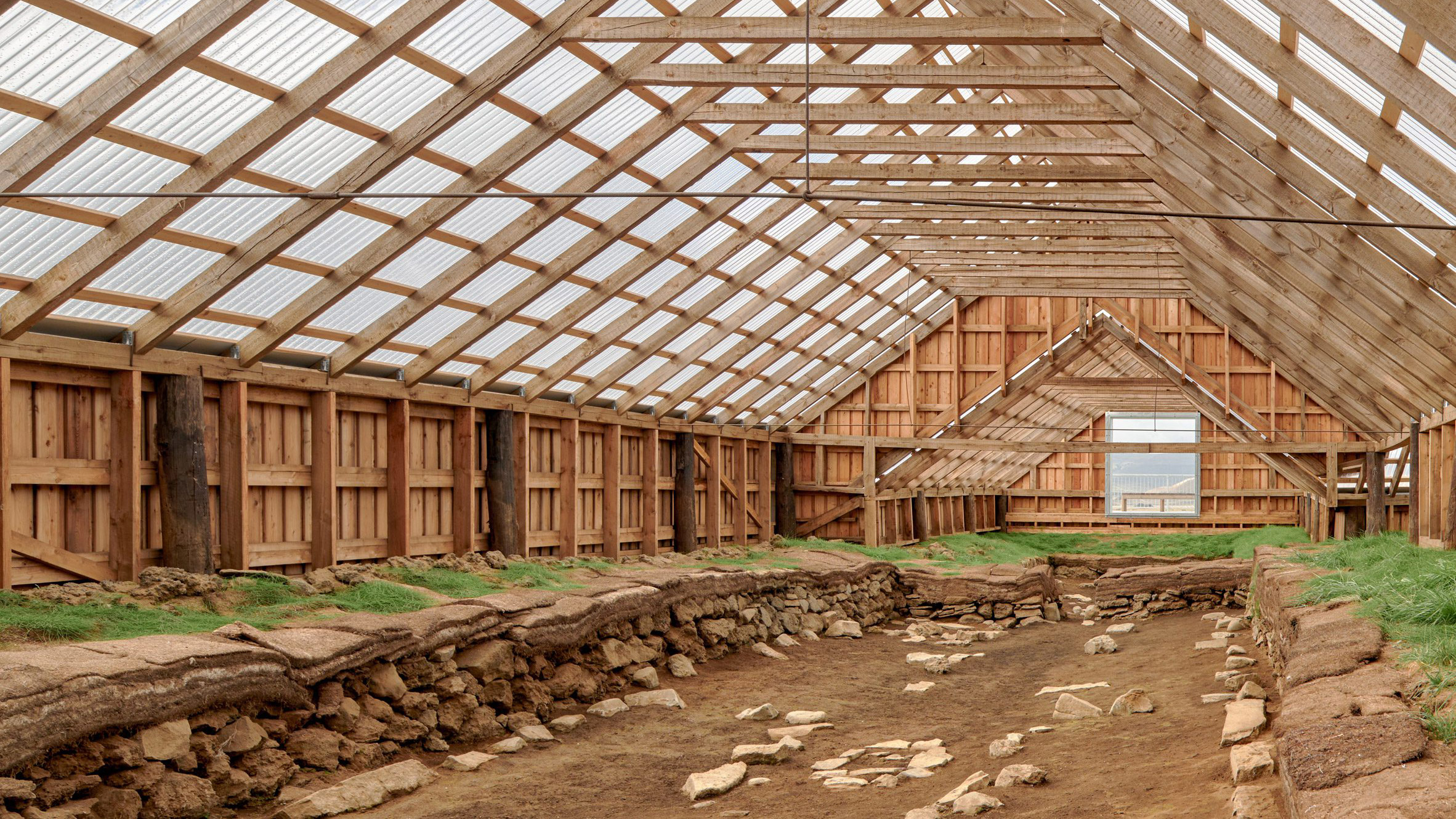 Ancient Viking shelter restoration by Sp(r)int Studio
