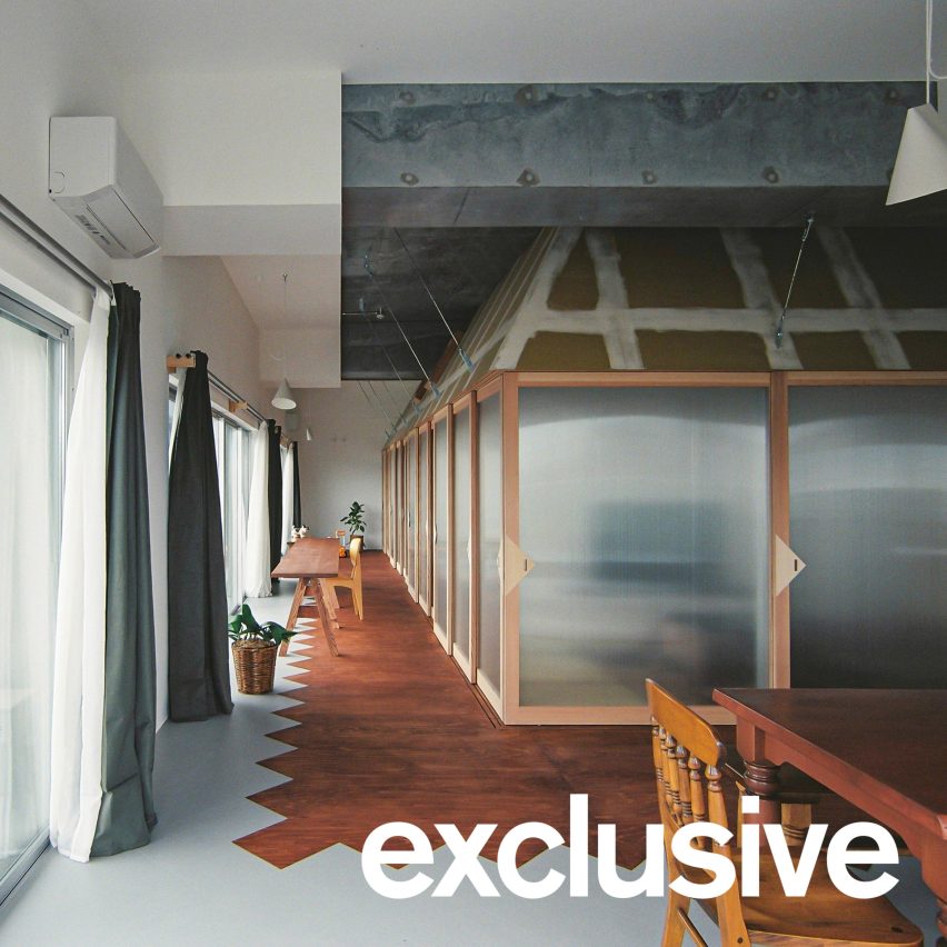 Kuma&Elsa arranges Japanese apartments around translucent “huts”