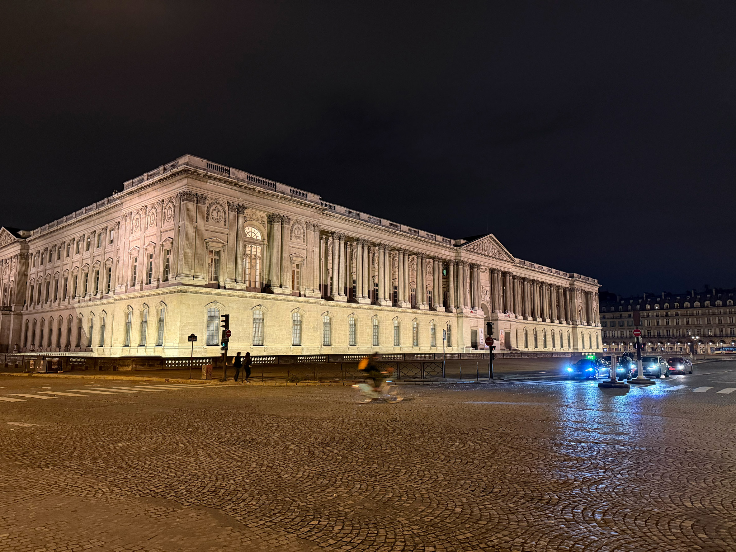Musee du Louvre east facade