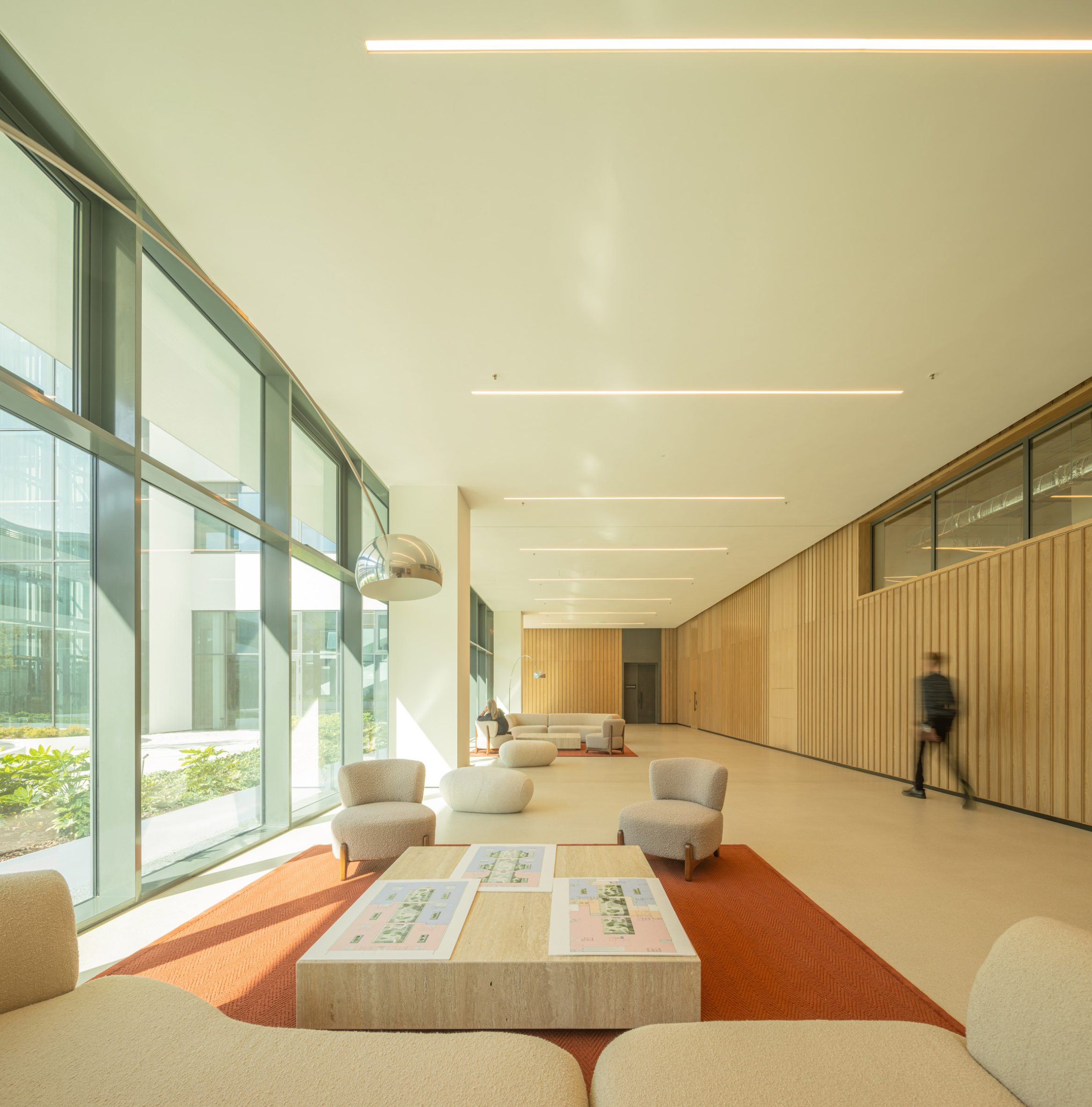 Flexible office and teaching spaces