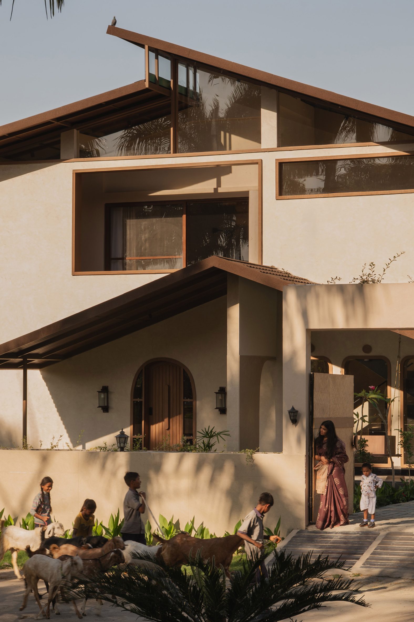 Exterior view of The House of Quiet Raga