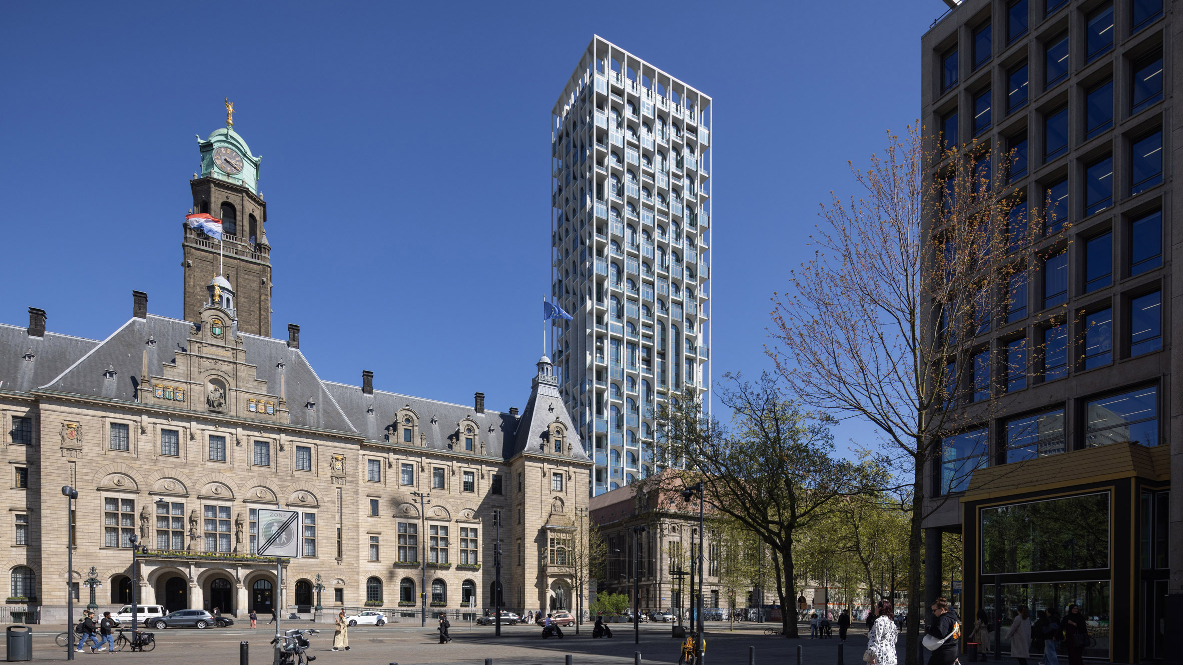 Rotterdam skyscraper
