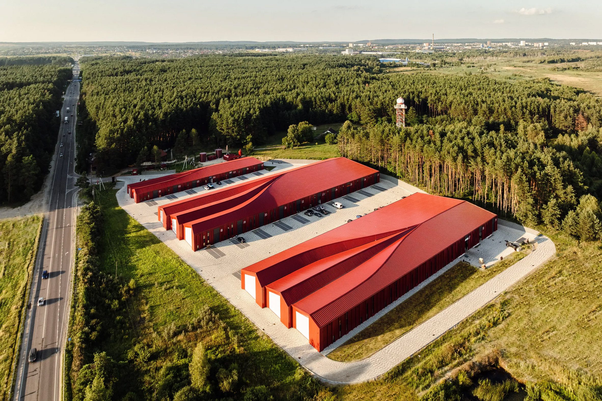 Logistics centre near Lviv