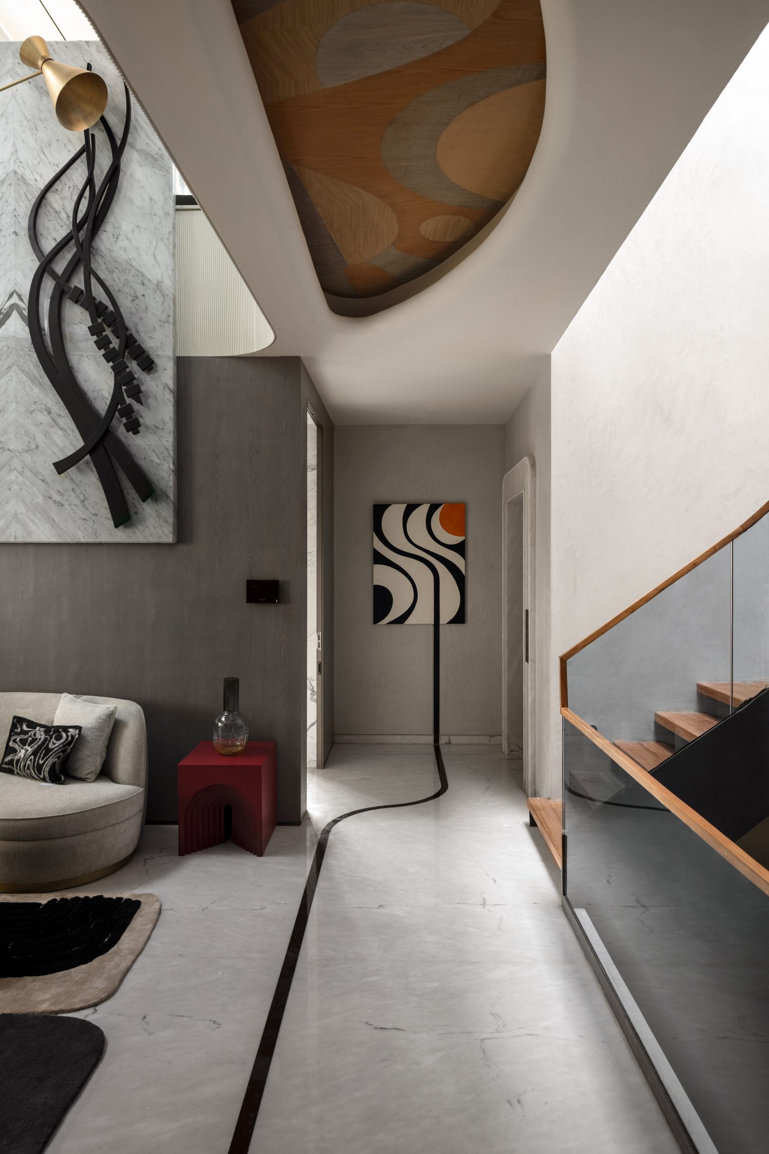 Interiors of The Art House New Delhi by Spaces Architects @KA