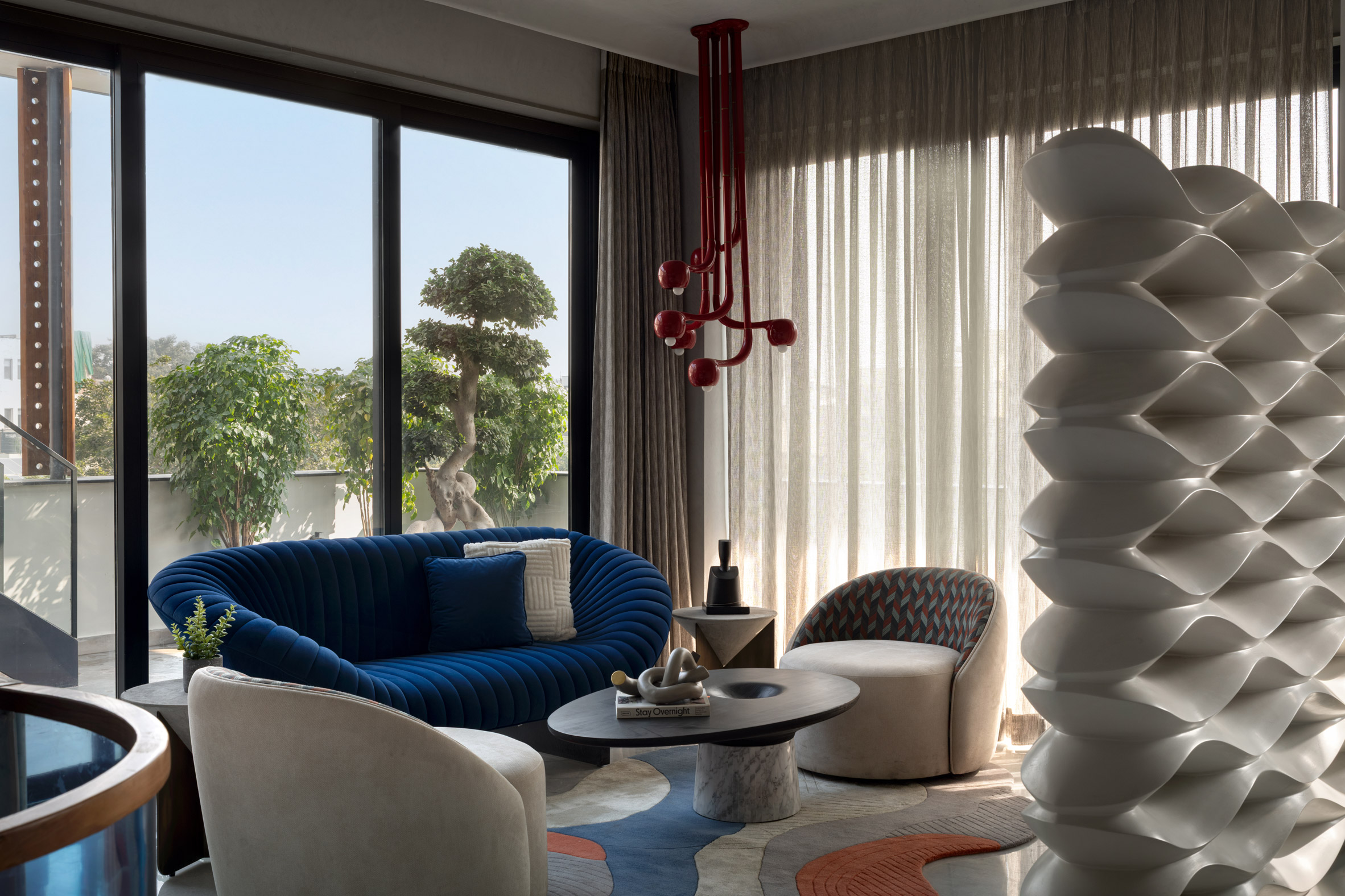 Interiors of The Art House New Delhi by Spaces Architects @KA