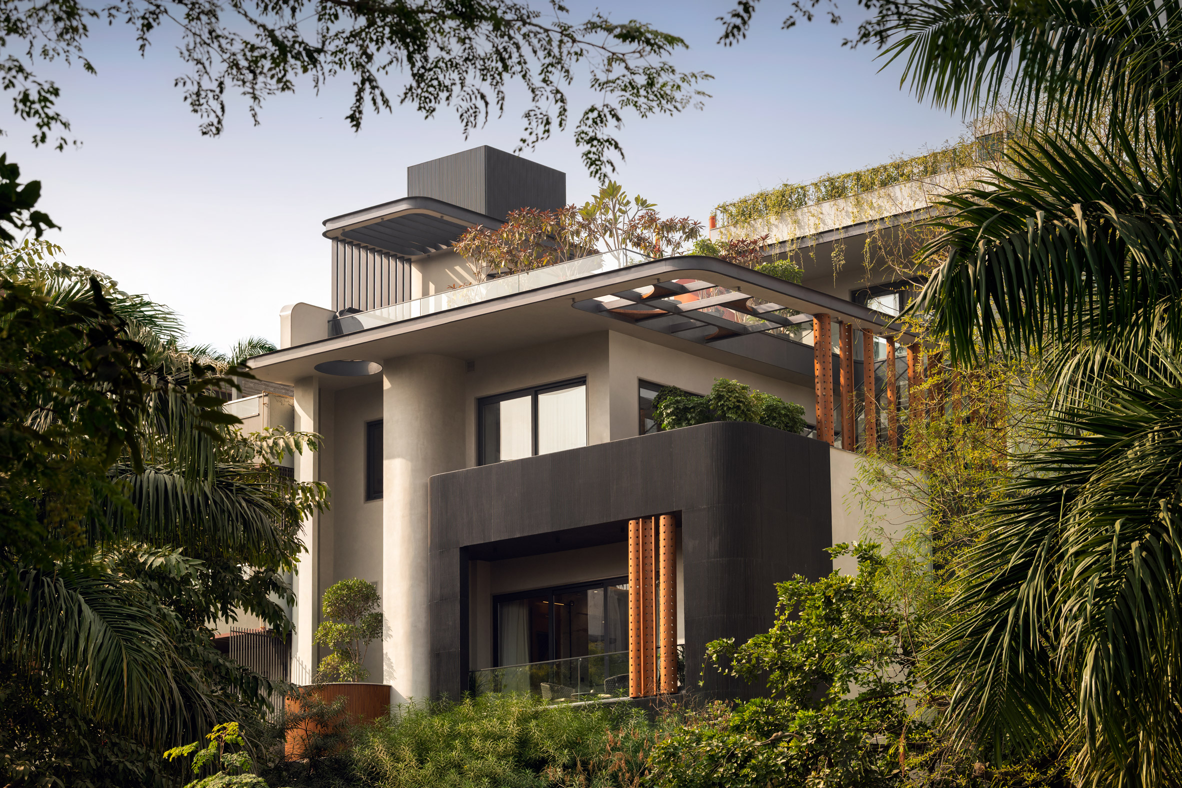Exterior view of The Art House by Spaces Architects @KA