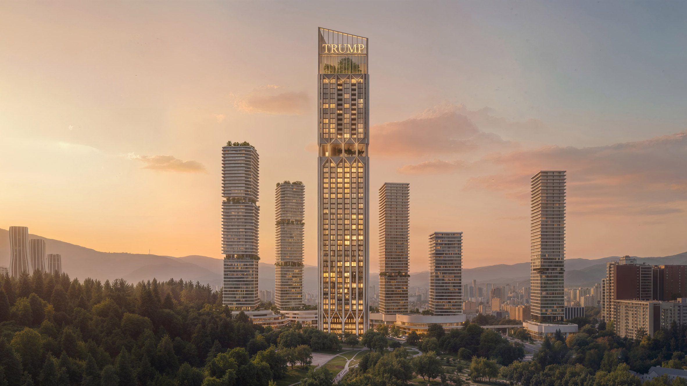 Trump Tower in Tbilisi by Gensler