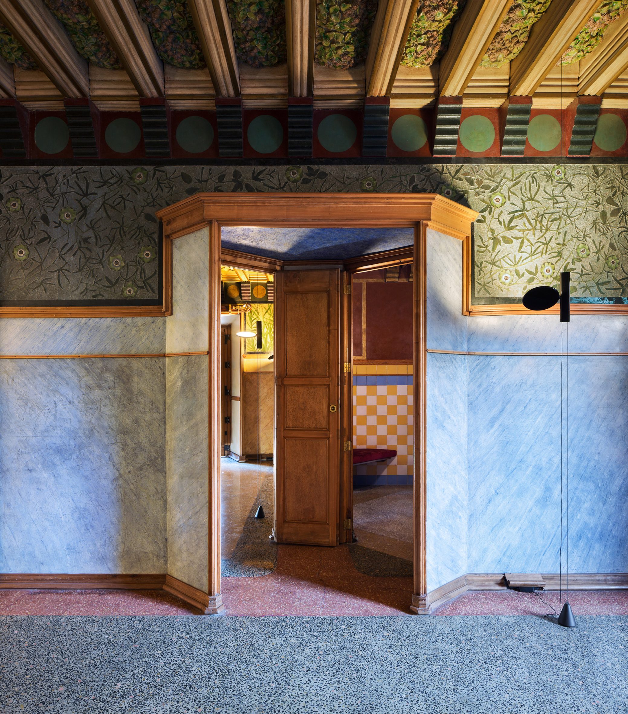 Interior of Casa Vicens by Antoni Gaudí