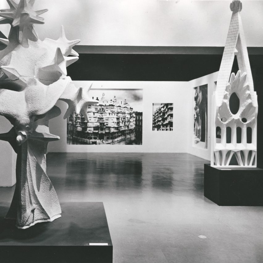 Gaudi exhibition held at MoMA in 1957