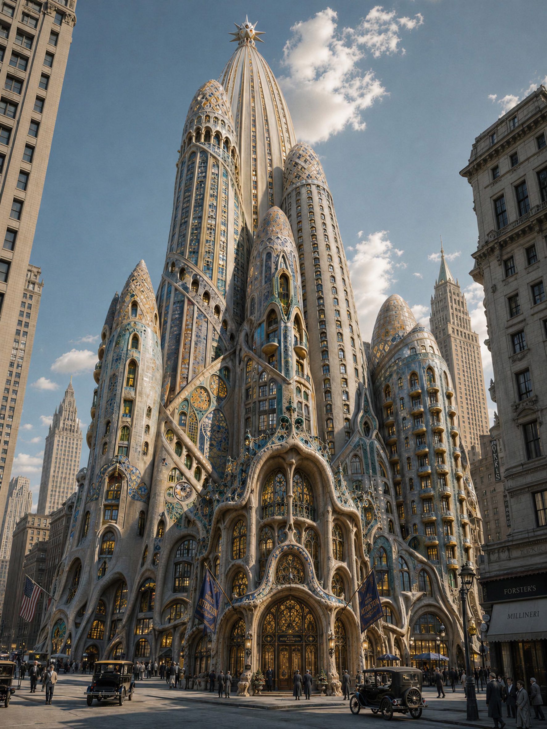Render of speculative Gaudi design