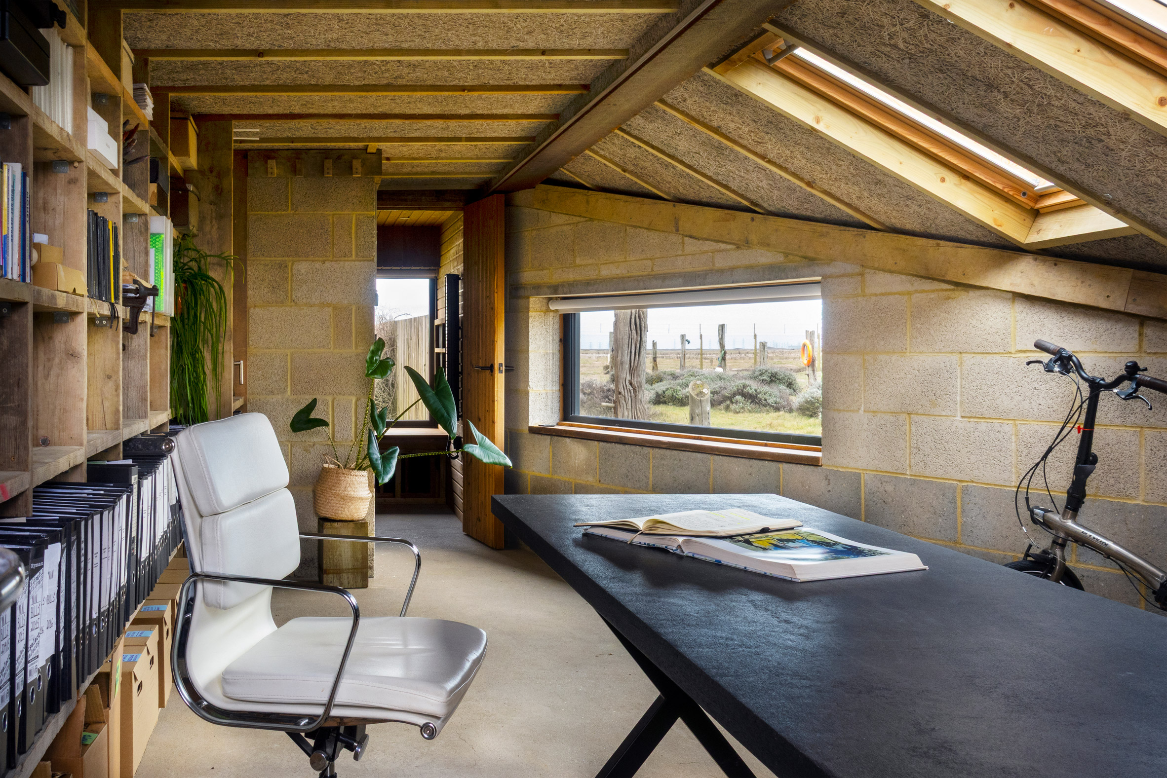 Interior view of studio space by Marta Nowicka