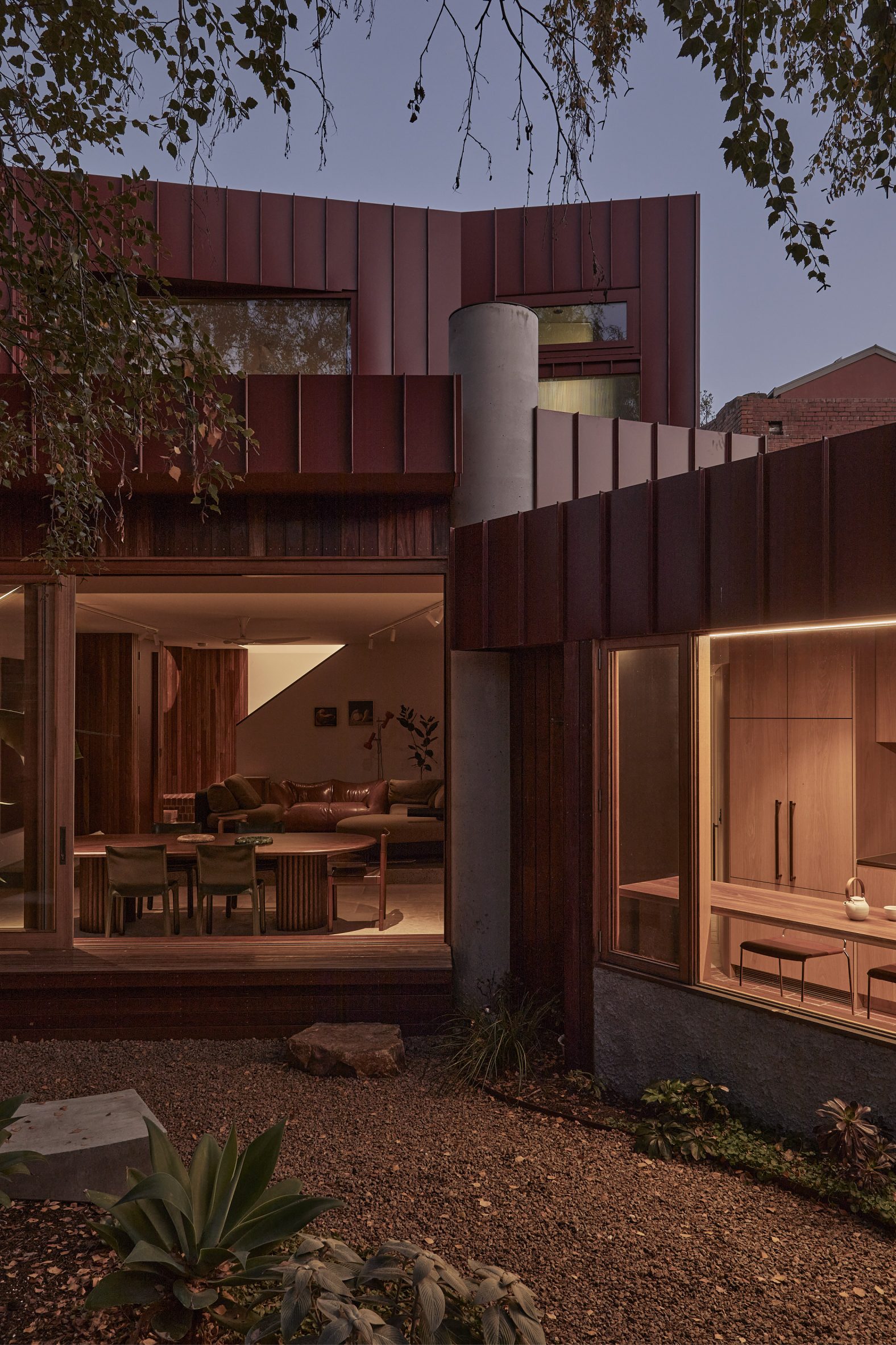 MRTN Architects extends Melbourne home with cluster of red-brick volumes comments update