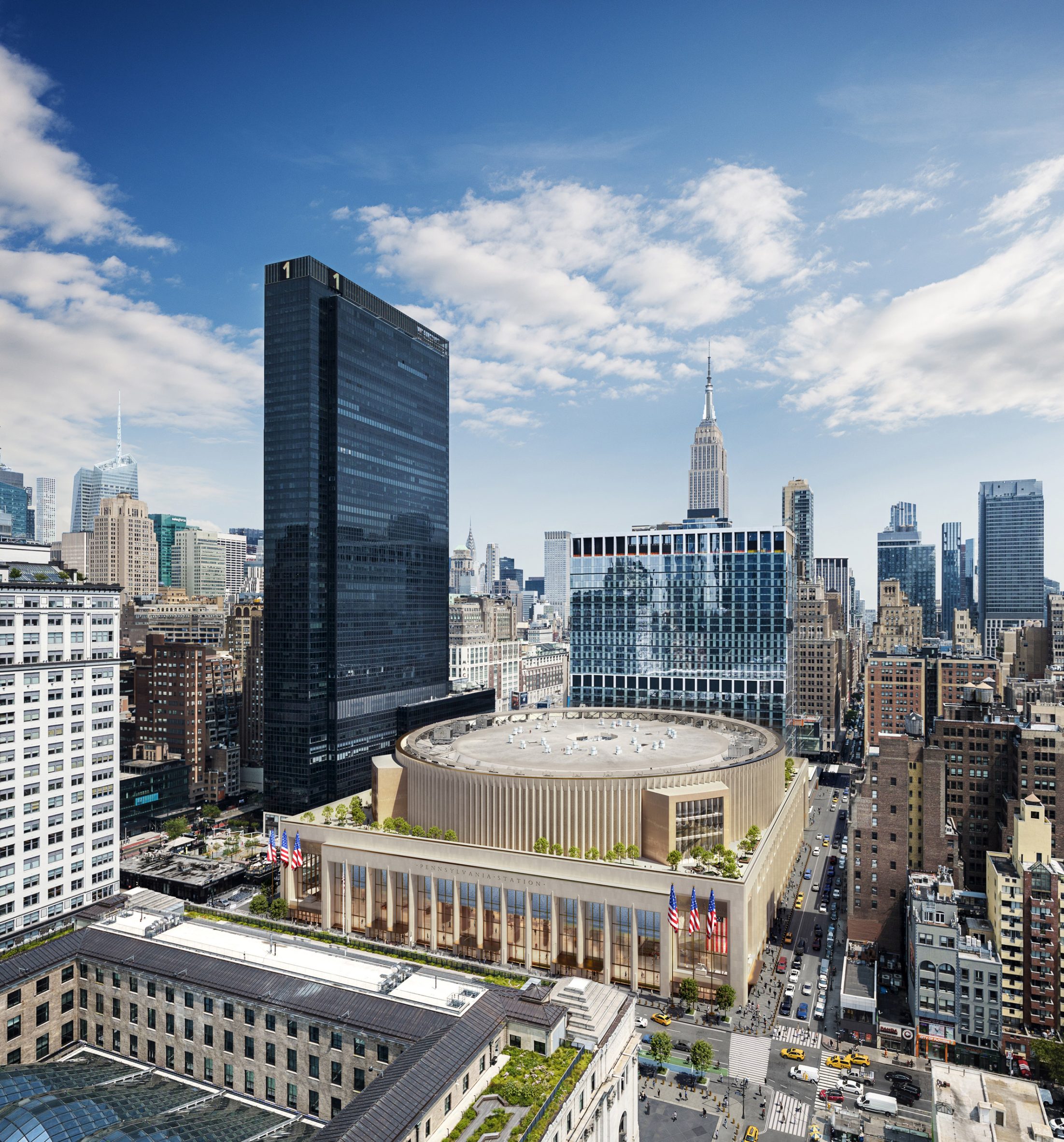 PAU Penn Station designs June 2026